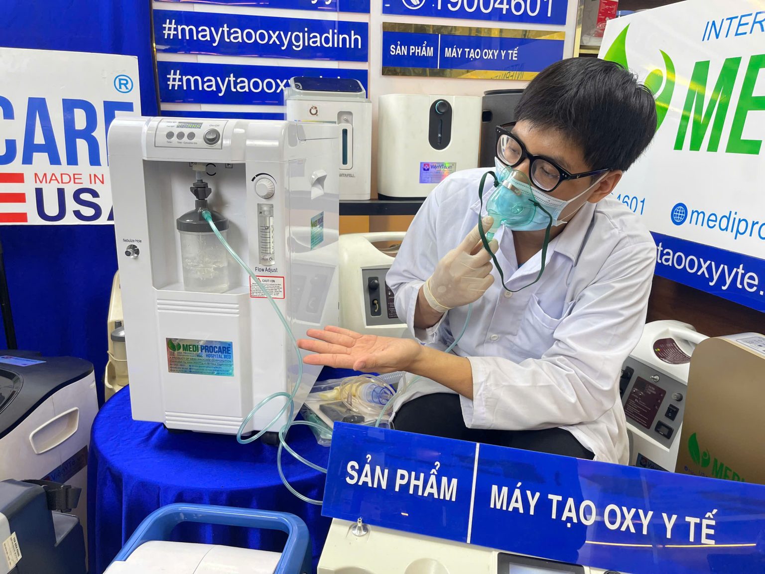 Máy tạo oxy y tế MEDI-PROCARE MP-OG1068